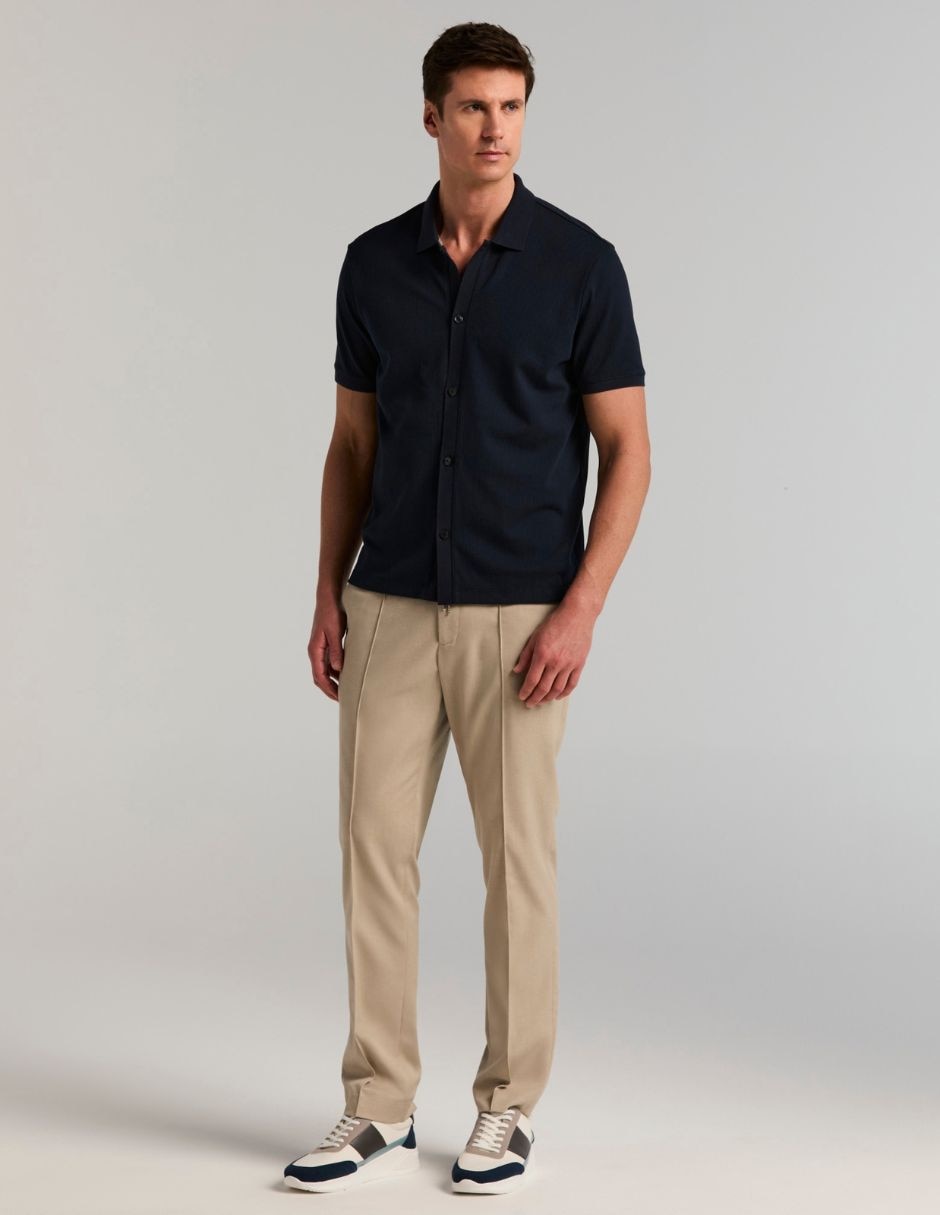 Camisa casual manga corta para hombre 4