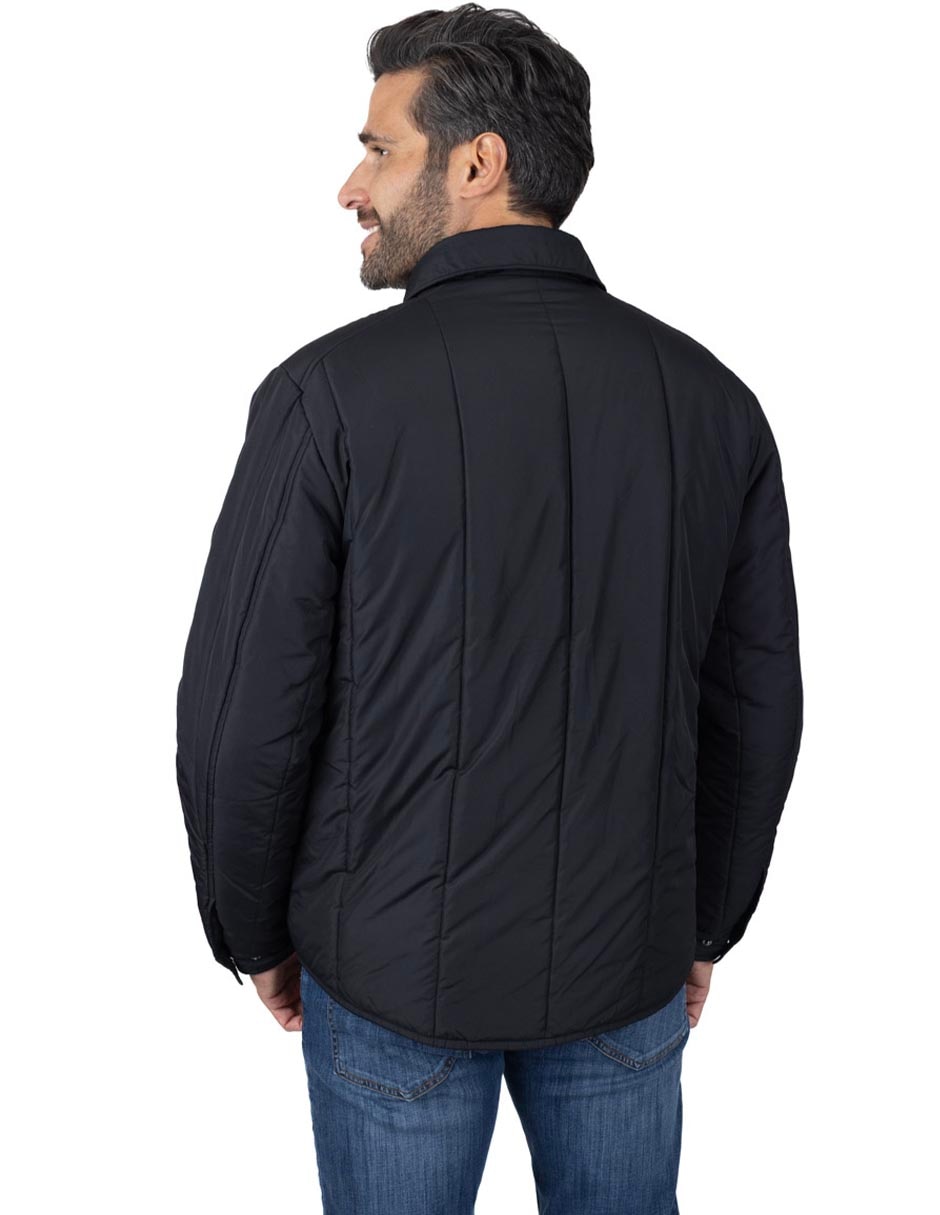 Chamarra casual con bolsillos para hombre 3