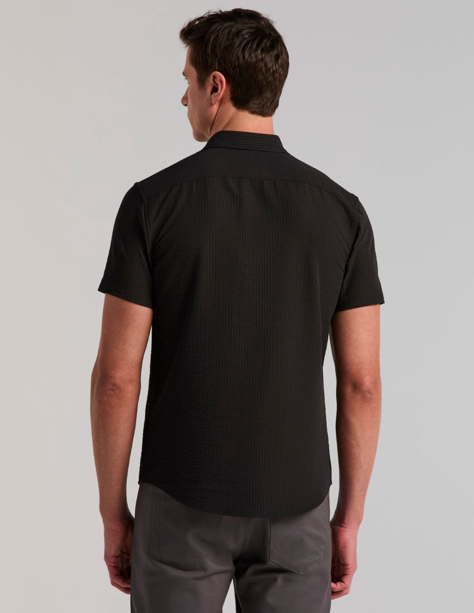 Camisa casual manga corta para hombre 4