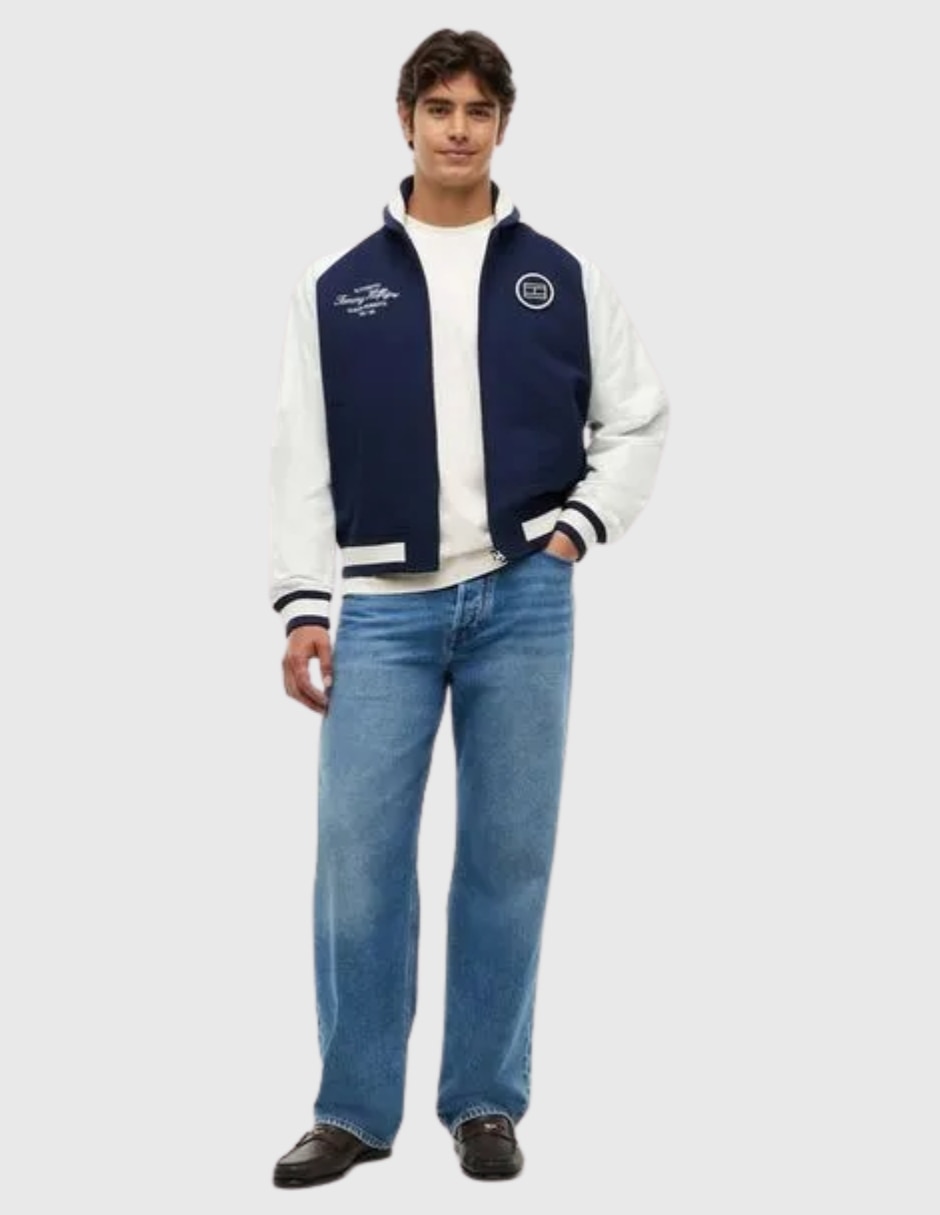Chamarra casual de algodón con bolsillos para hombre 2