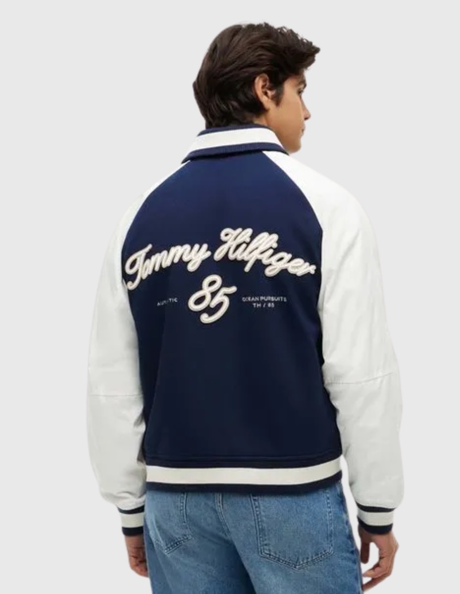 Chamarra casual de algodón con bolsillos para hombre 4
