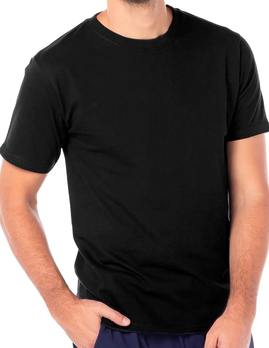Playera cuello redondo para hombre 2