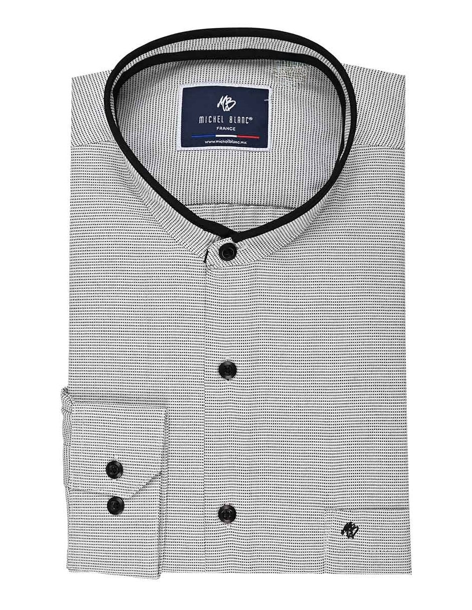 Camisa casual manga larga para hombre 2