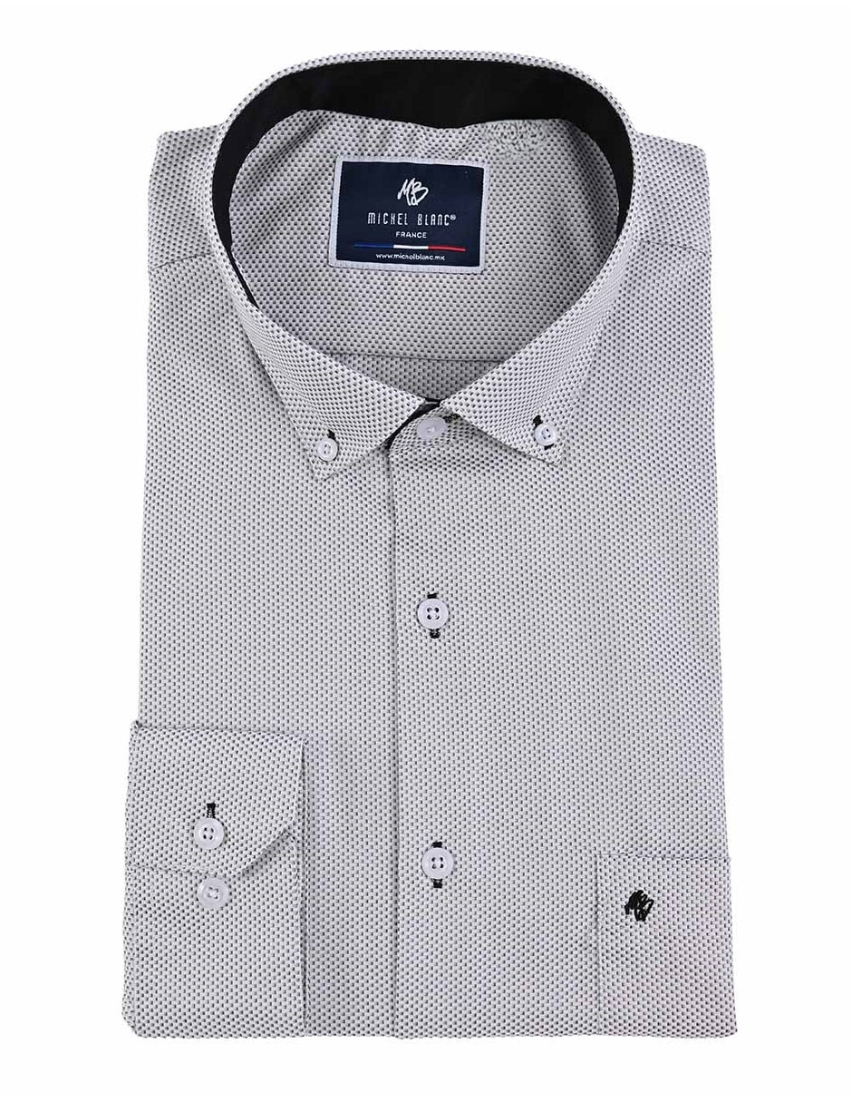 Camisa casual manga larga para hombre 5