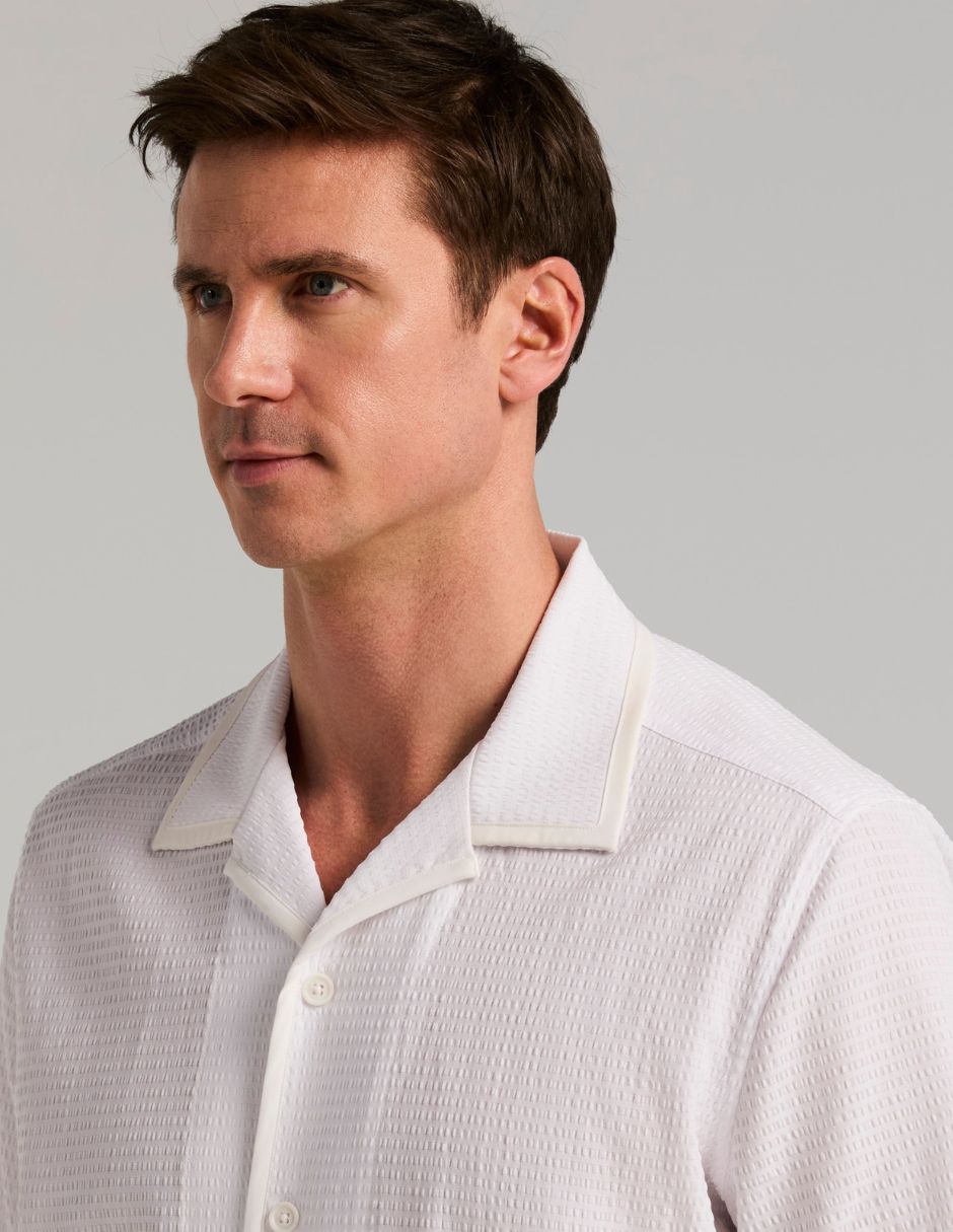 Camisa casual manga corta para hombre 4