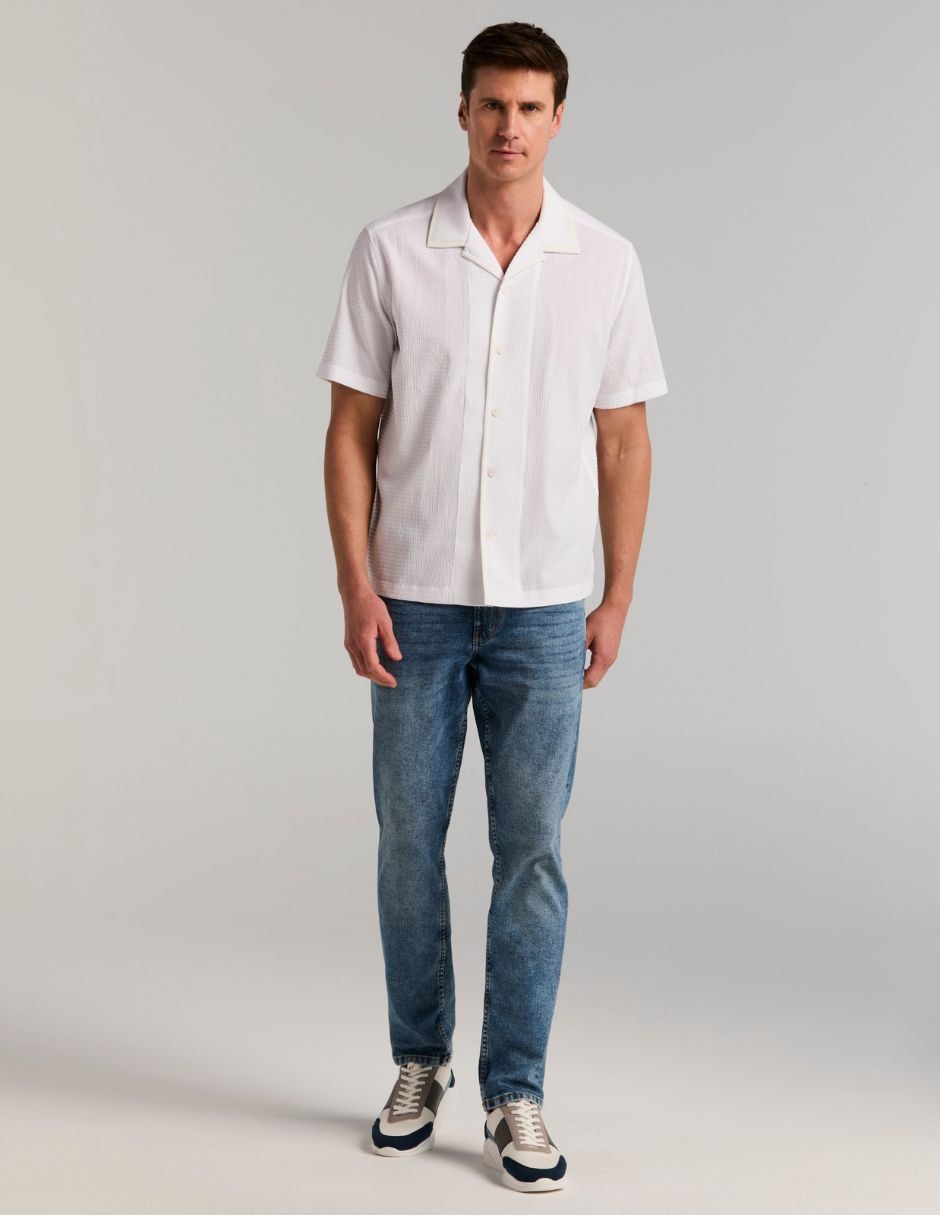 Camisa casual manga corta para hombre 3