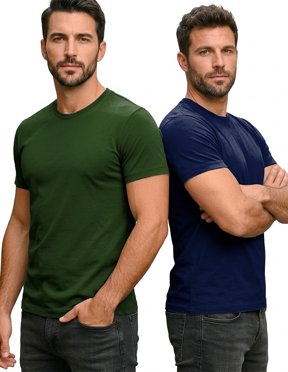 Playera cuello redondo para hombre 3