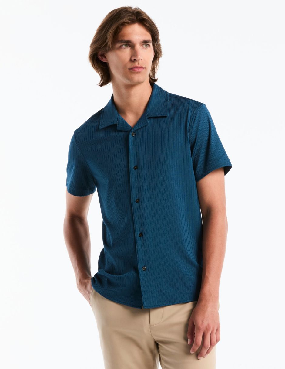 Camisa casual manga corta para hombre Camisa casual manga corta para hombre