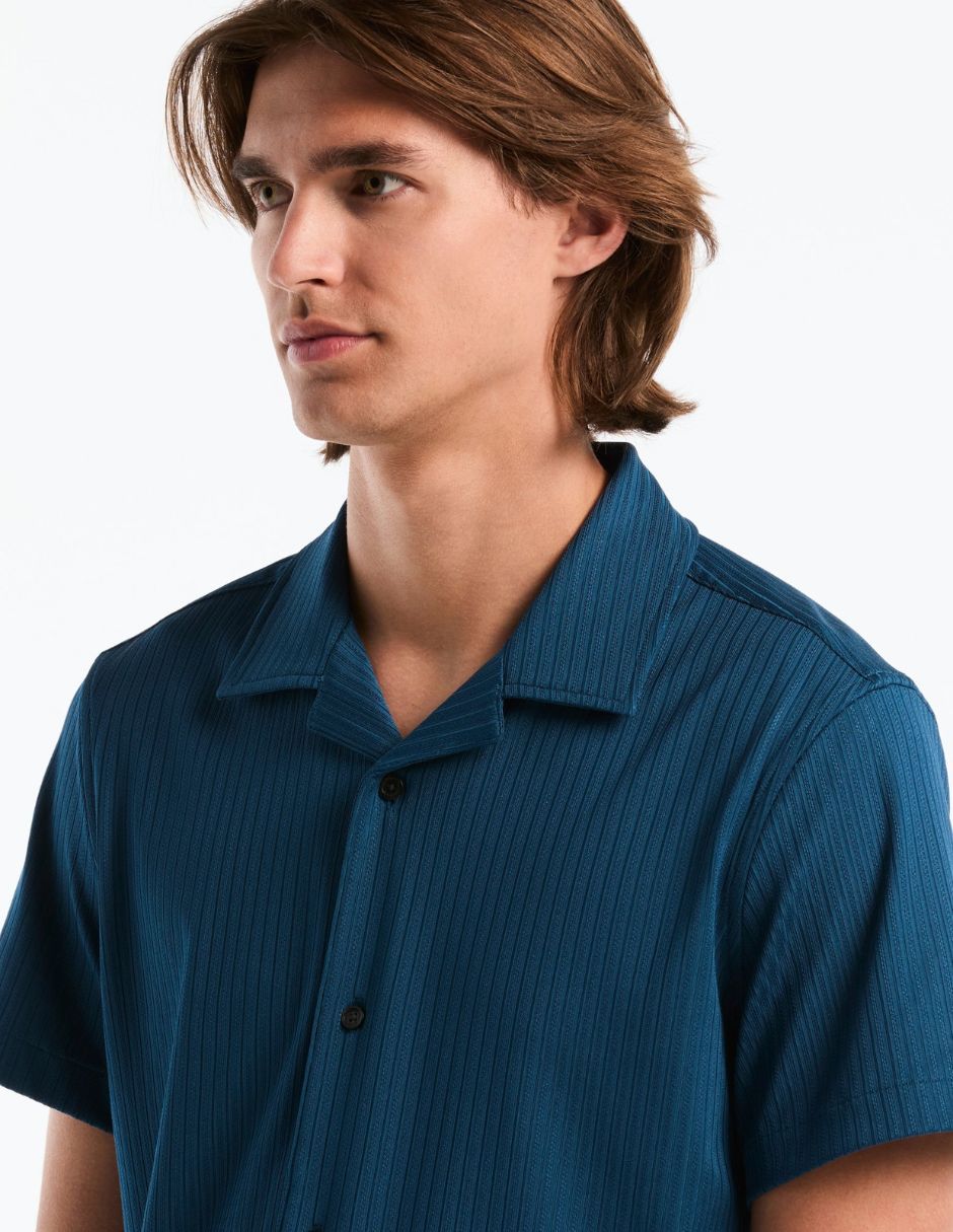 Camisa casual manga corta para hombre 3
