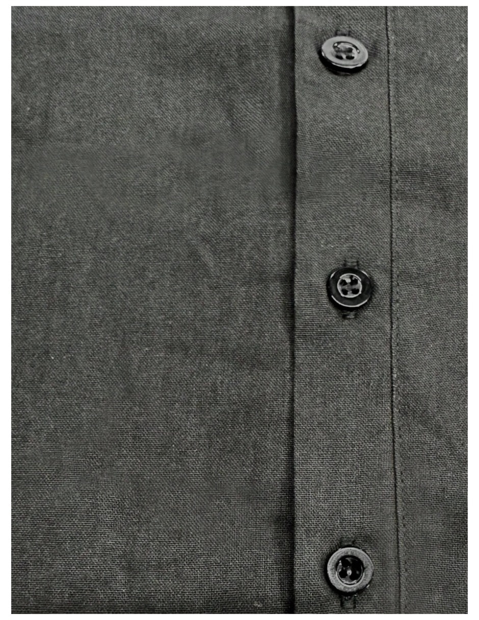 Camisa casual manga larga para hombre 2
