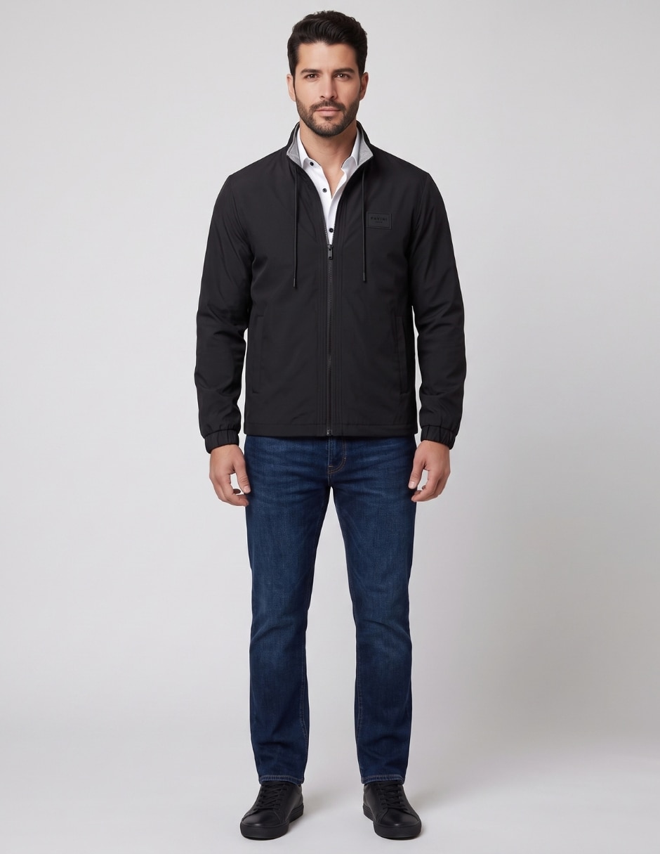 Chamarra Casual No de Vinipiel Con bolsillos para hombre Chamarra Casual No de Vinipiel Con bolsillos para hombre