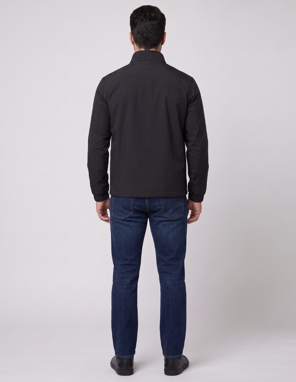 Chamarra Casual No de Vinipiel Con bolsillos para hombre 2