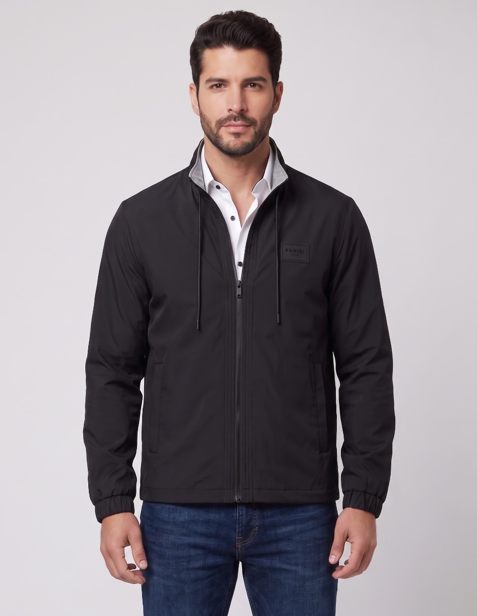 Chamarra Casual No de Vinipiel Con bolsillos para hombre 3
