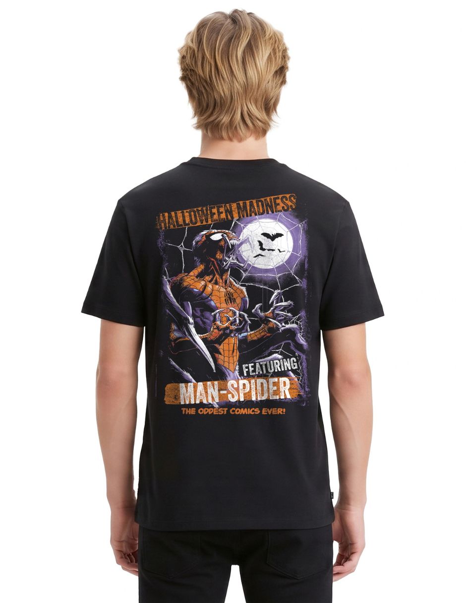 Set playera/Playera Playera Disney Halloween Hombre Mujer Negro Disney Original Halloween Madness cuello Redondo para hombre 2