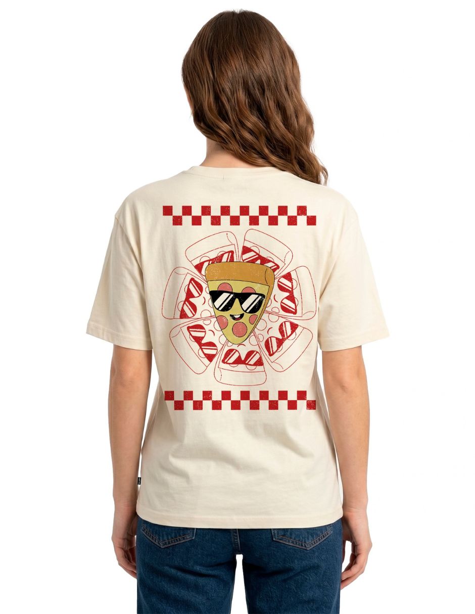 Set playera/Playera Playera Toy Story Hombre Mujer Arena Disney Pixar Original Pizza With Sunglasses cuello Redondo para hombre 2