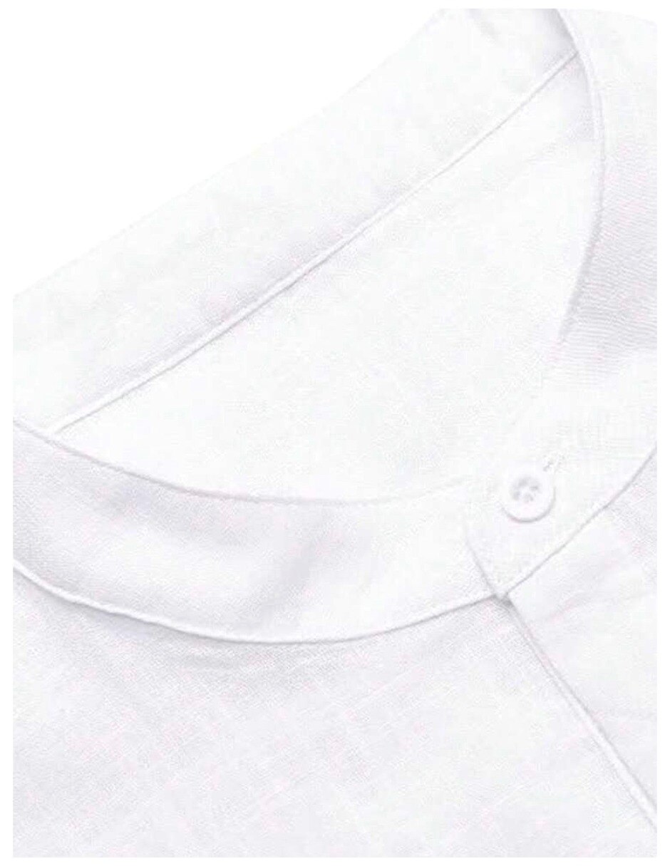 Camisa Casual de (si aplica) Algodón manga Larga para hombre 3