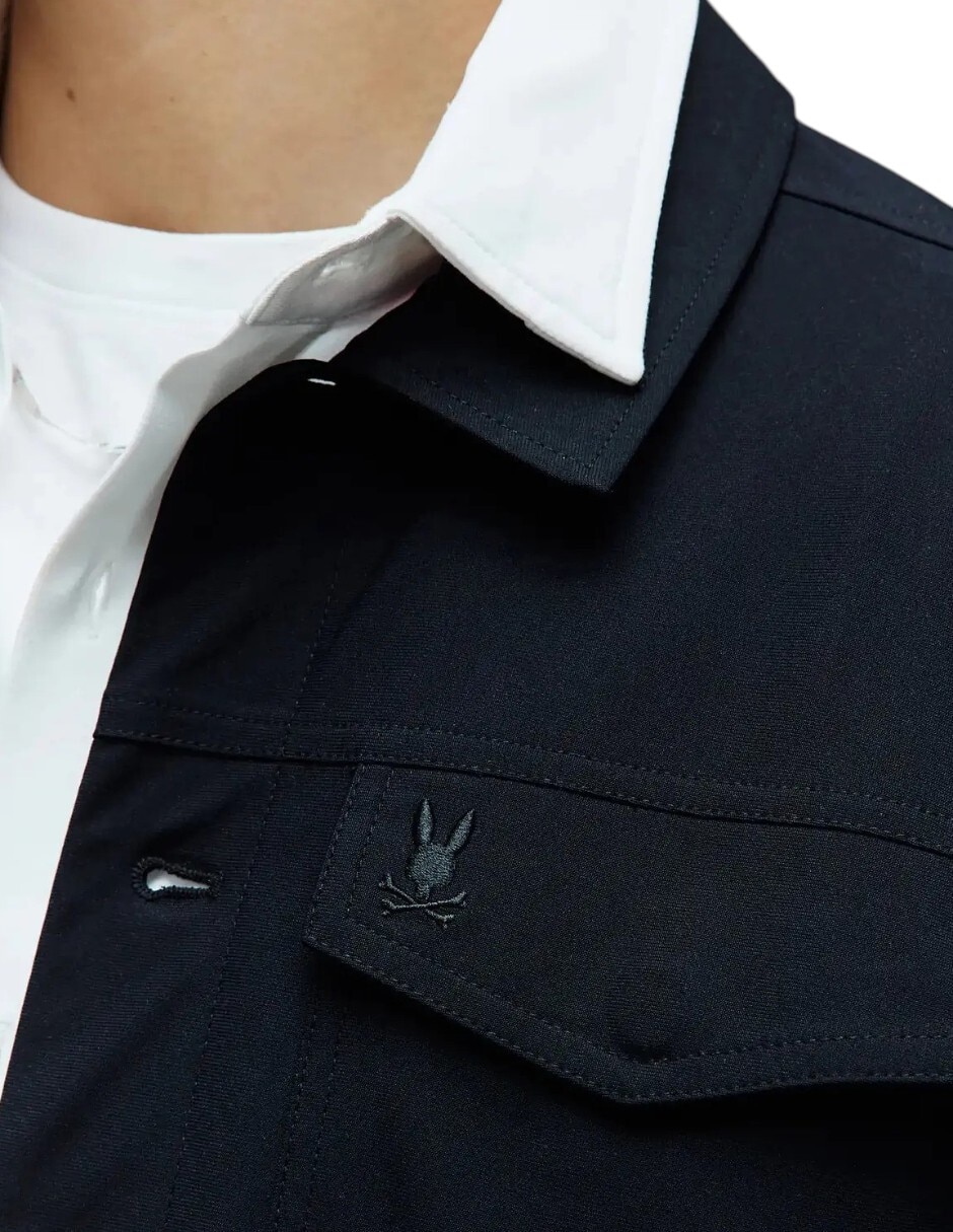 Sobrecamisa casual manga larga para hombre 2
