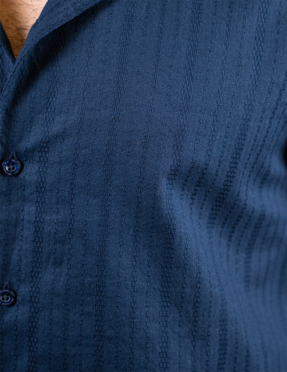 Camisa Casual de (si aplica) Algodón manga Corta para hombre 3