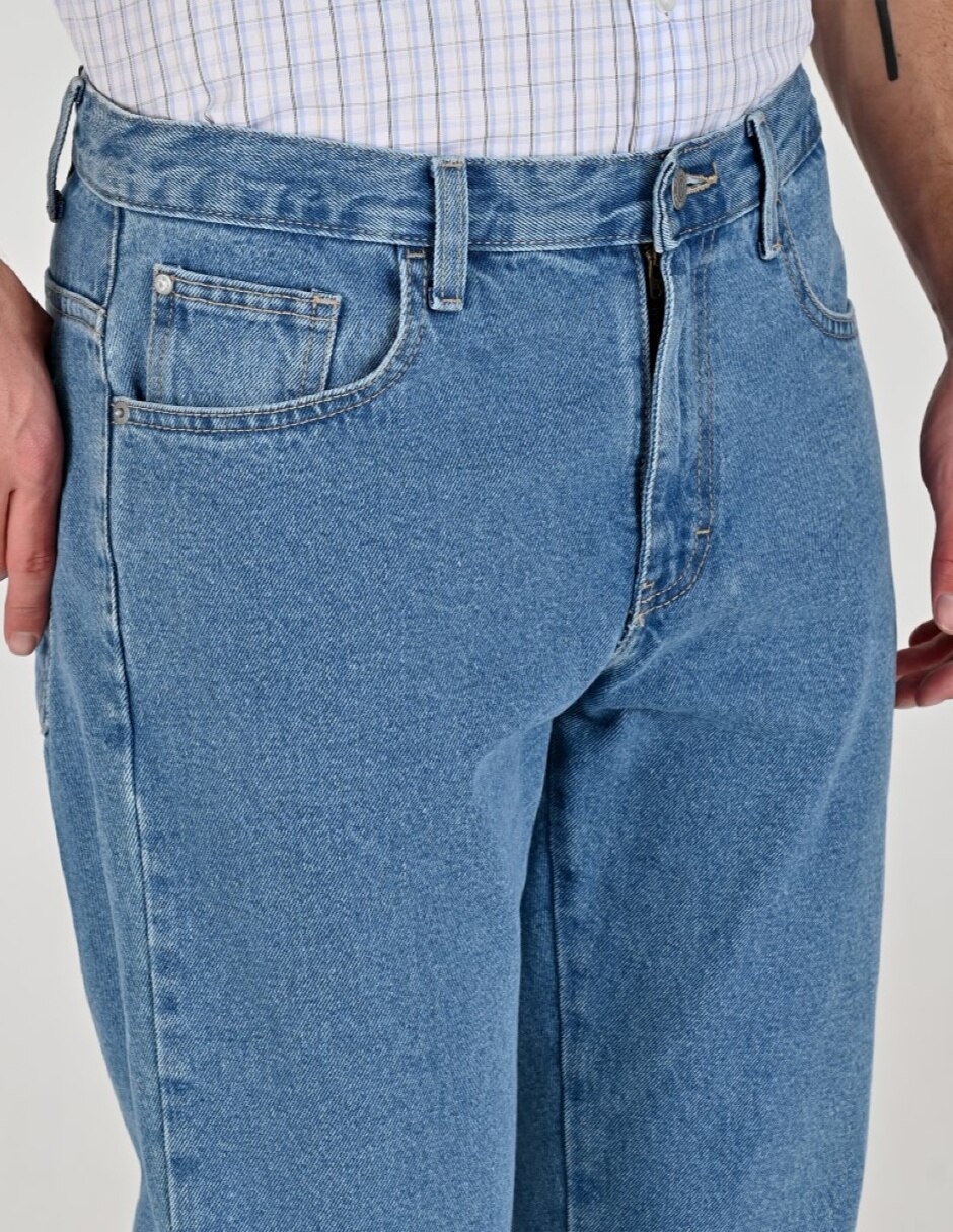 Jeans Regular Regular Otoño Invierno 01-0725-8288 lavado Ninguno para hombre 4