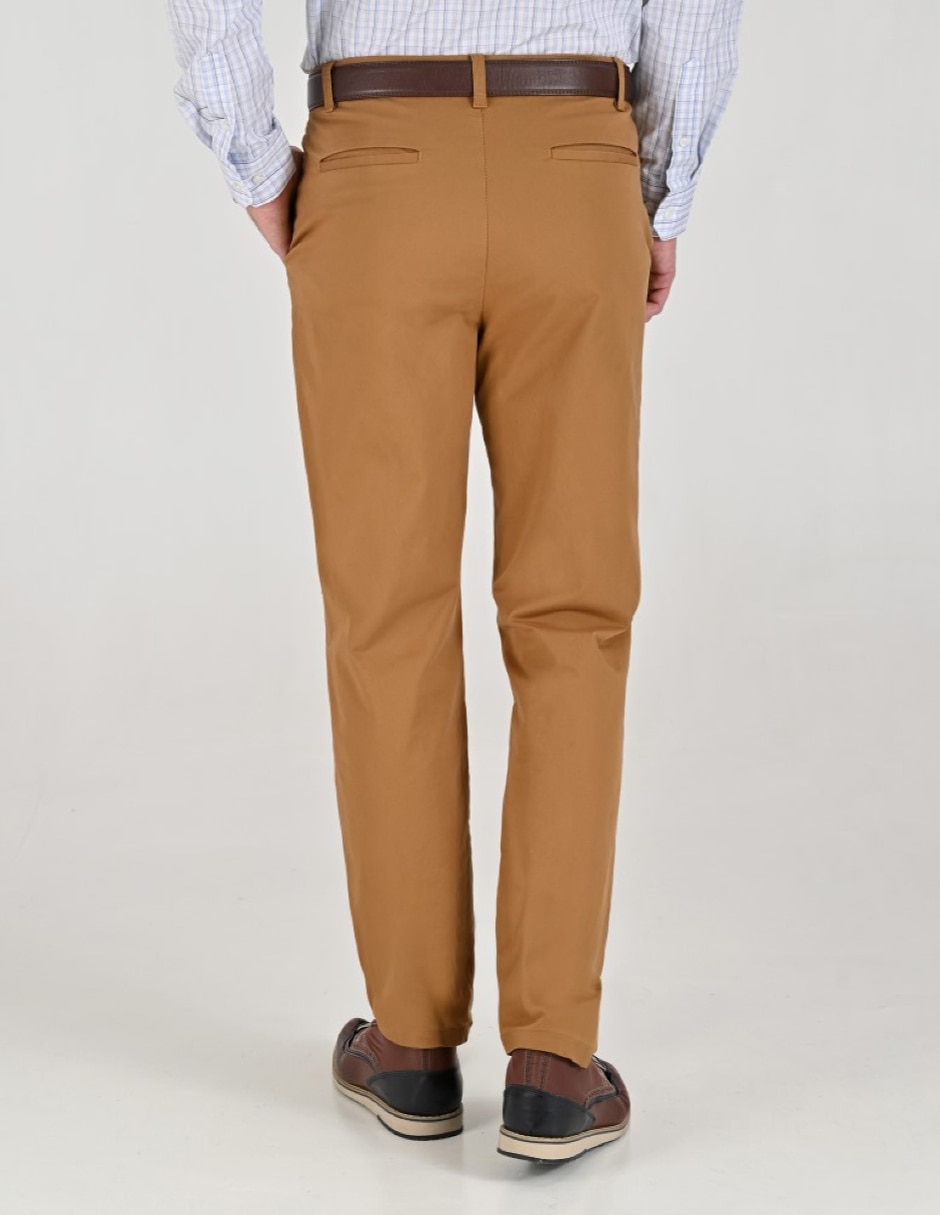 Pantalón Casual Chino Slim Otoño Invierno de Algodón y elastano para hombre 2