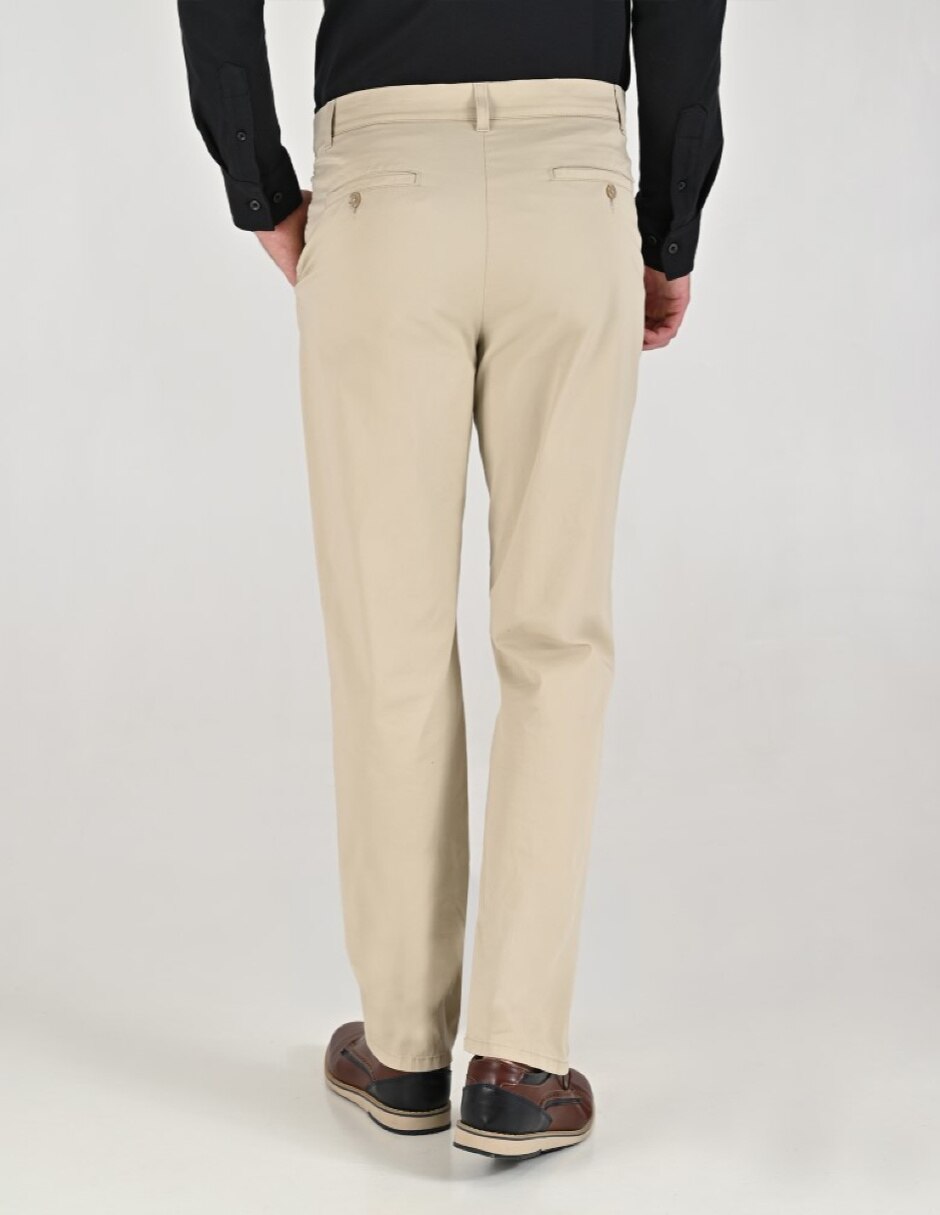 Pantalón Casual Chino Slim Otoño Invierno de Algodón y elastano para hombre 3