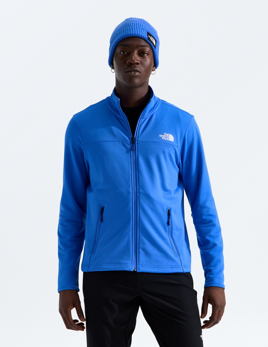 Chamarra Acolchada Chamarra Polar Cedar Trail Grid Full Zip No de Poliéster Sin diseño para hombre