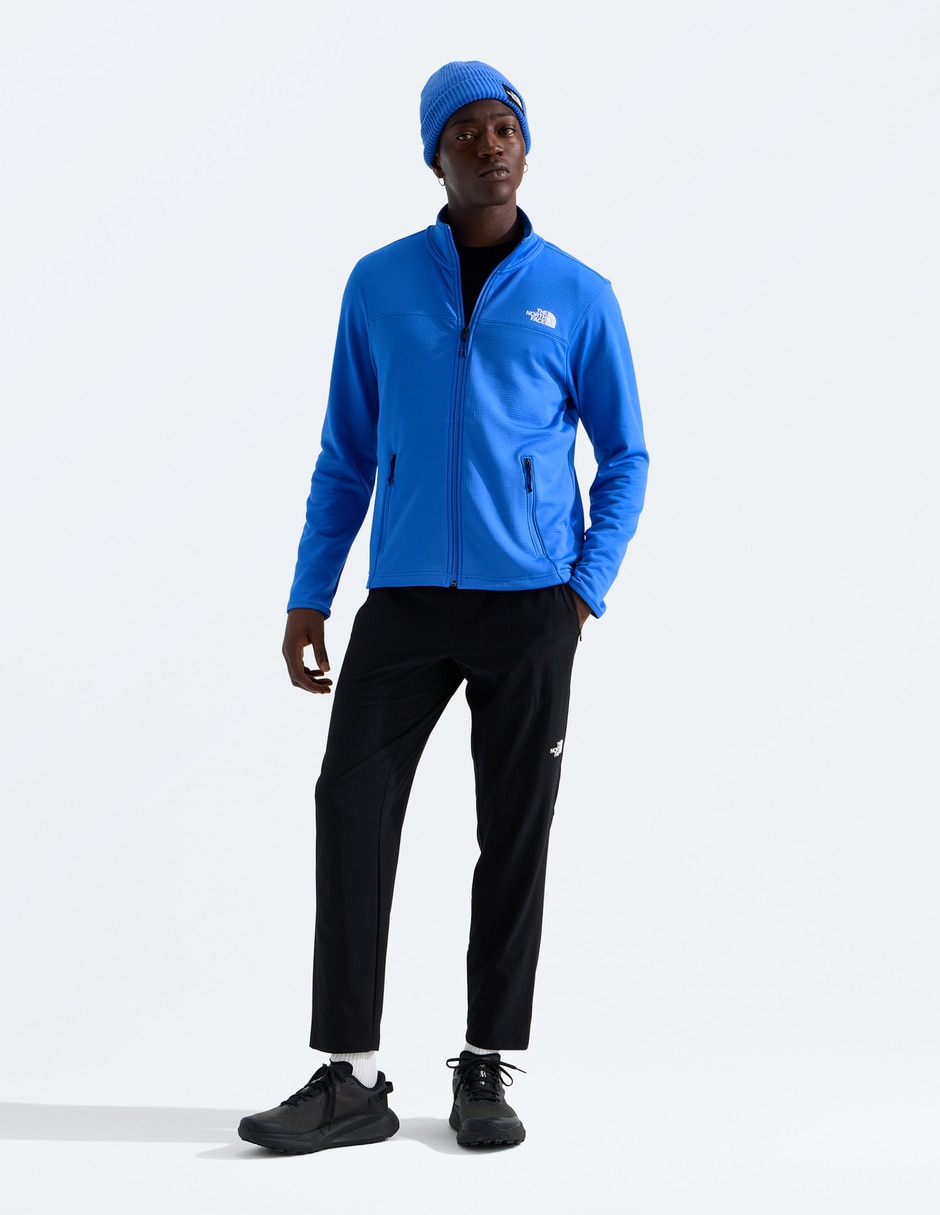 Chamarra Acolchada Chamarra Polar Cedar Trail Grid Full Zip No de Poliéster Sin diseño para hombre 4
