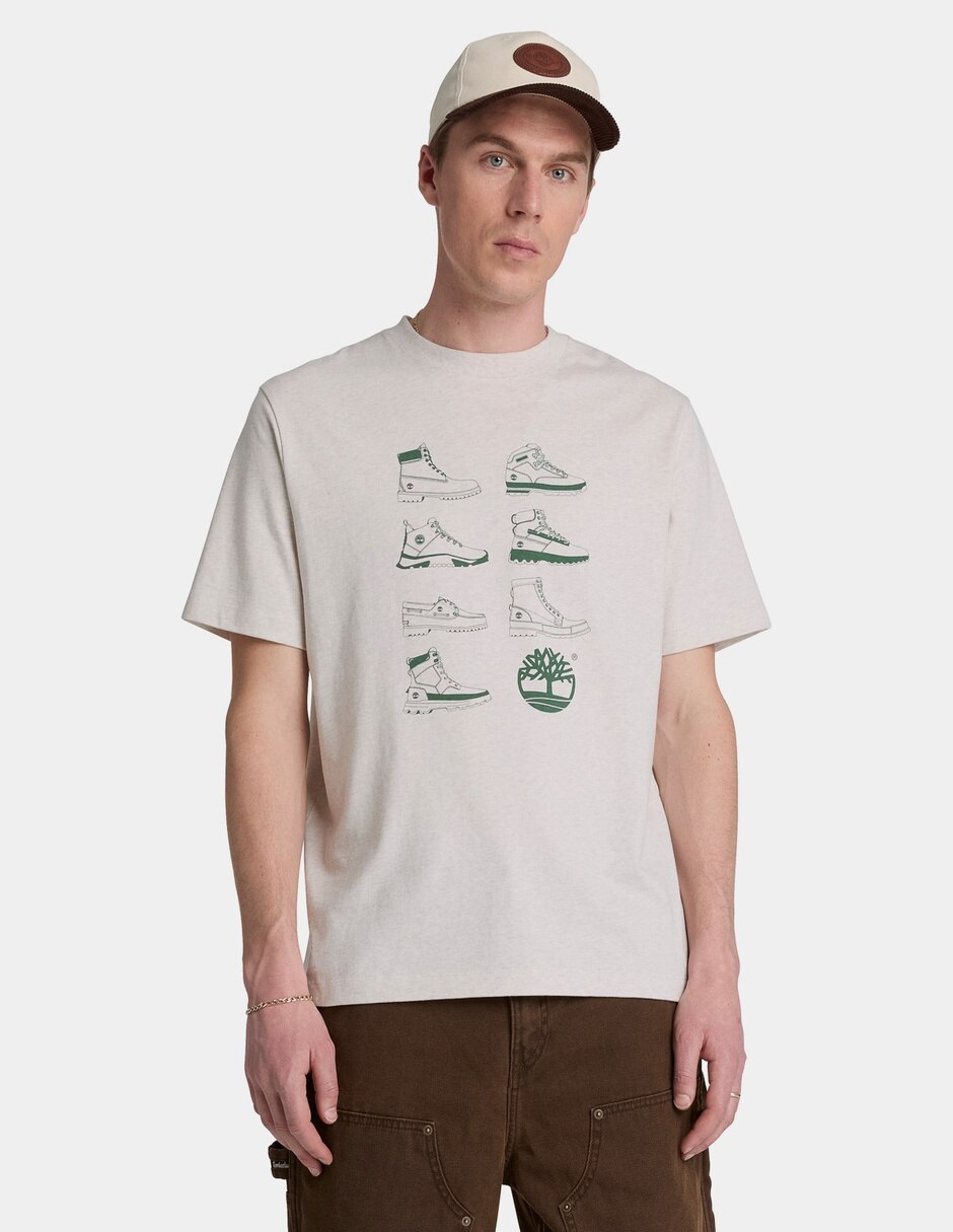 Playera cuello redondo para hombre