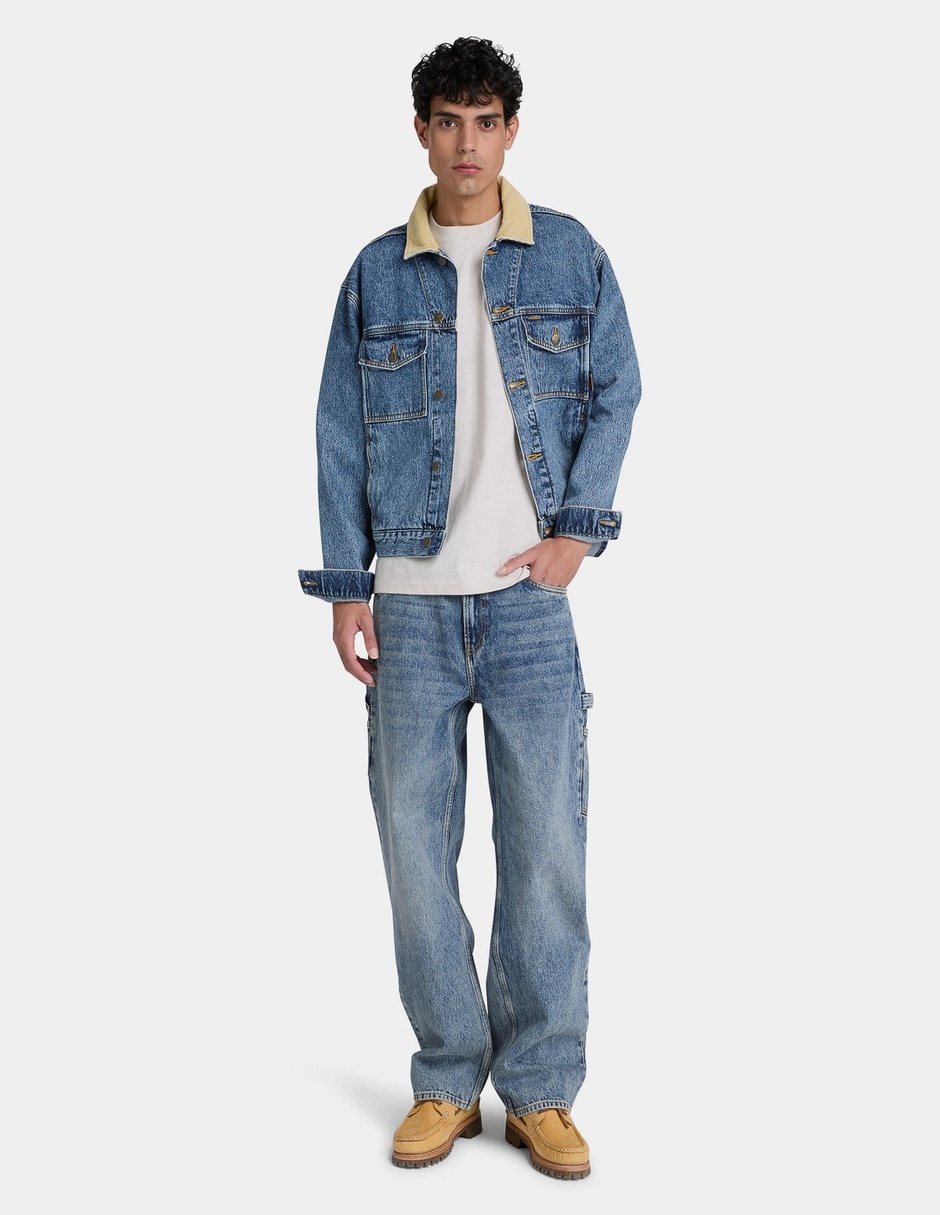 Pantalón Casual Regular Regular Pantalón de Algodón para hombre 2