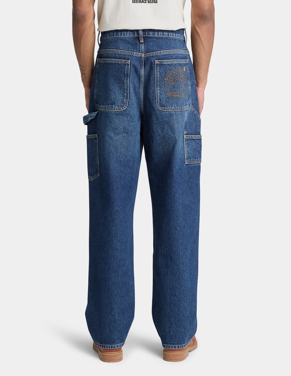 Pantalón Casual Regular Regular Pantalón de Algodón para hombre 4