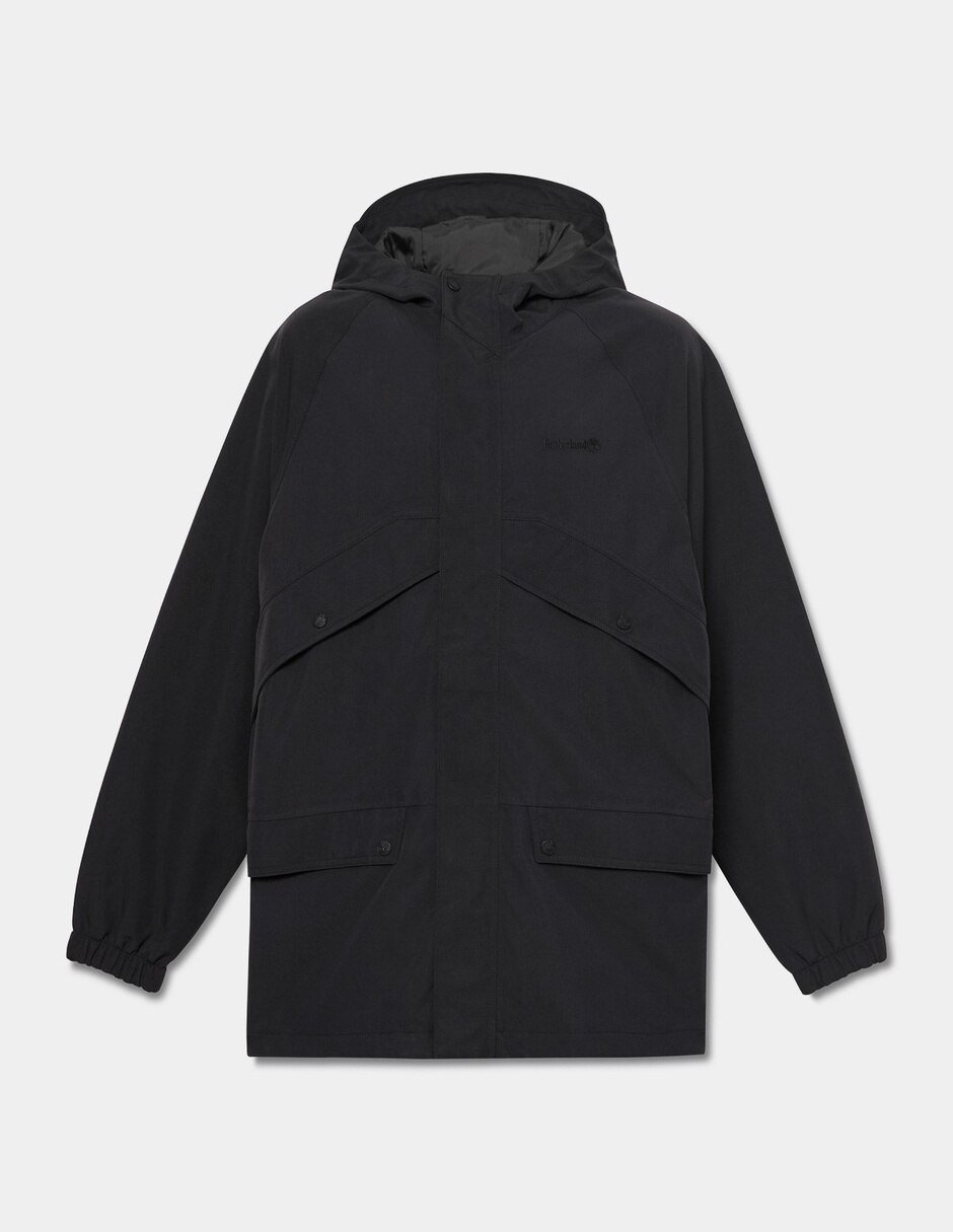 Chamarra Casual Parka Impermeable Weatherline para hombre Negro TBC0YH6Z001 No de Nylon Con bolsillos para hombre 5