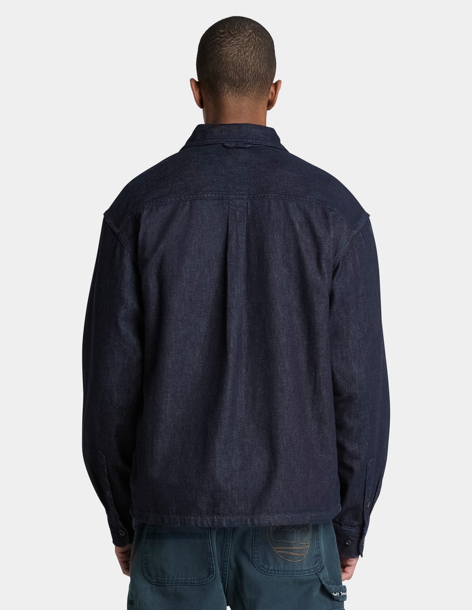 Camisa Casual Camisa de mezclilla con bolsillos para hombre Azul TBC0YH80H87 de (si aplica) Algodón manga Larga para hombre 4