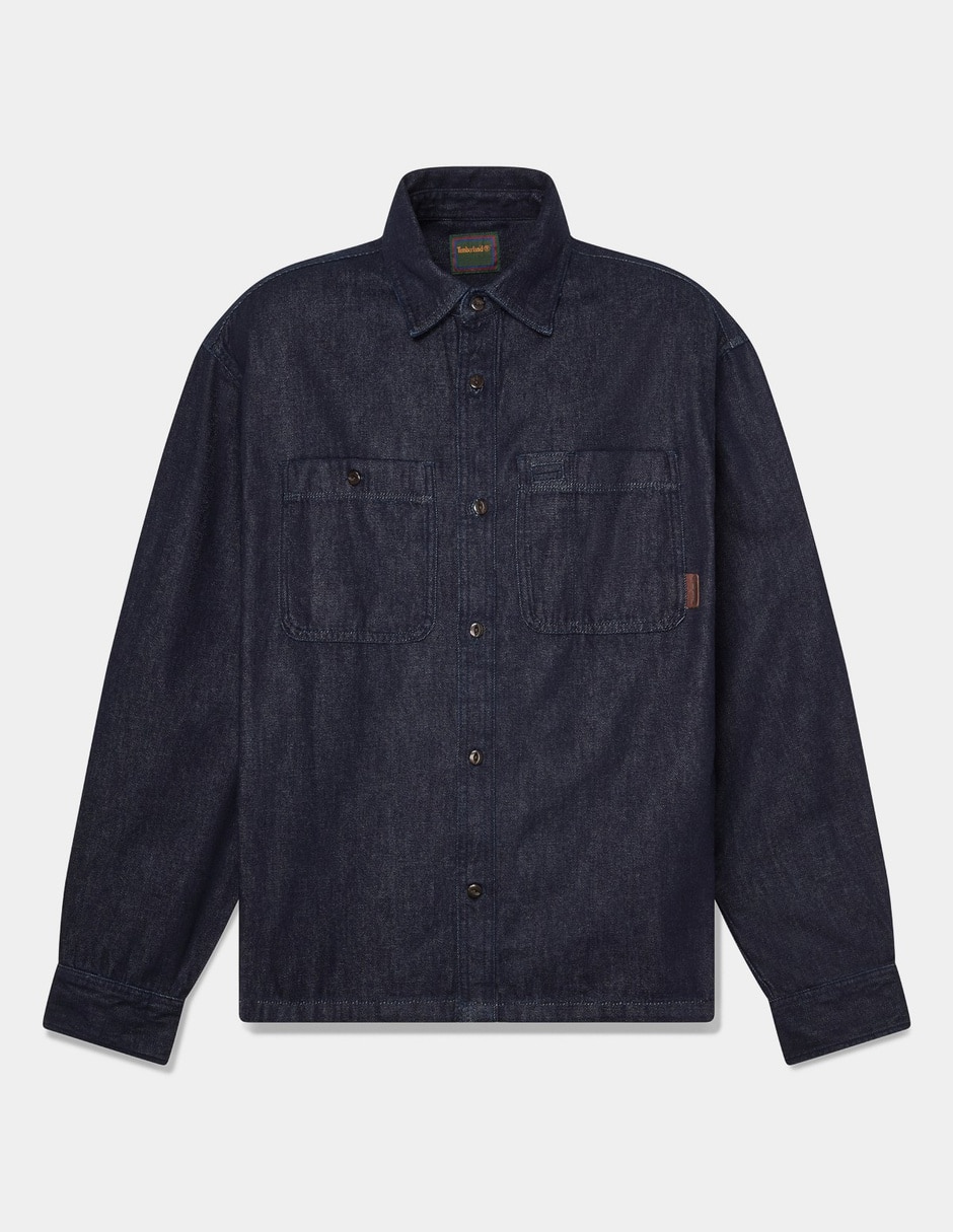 Camisa Casual Camisa de mezclilla con bolsillos para hombre Azul TBC0YH80H87 de (si aplica) Algodón manga Larga para hombre 5