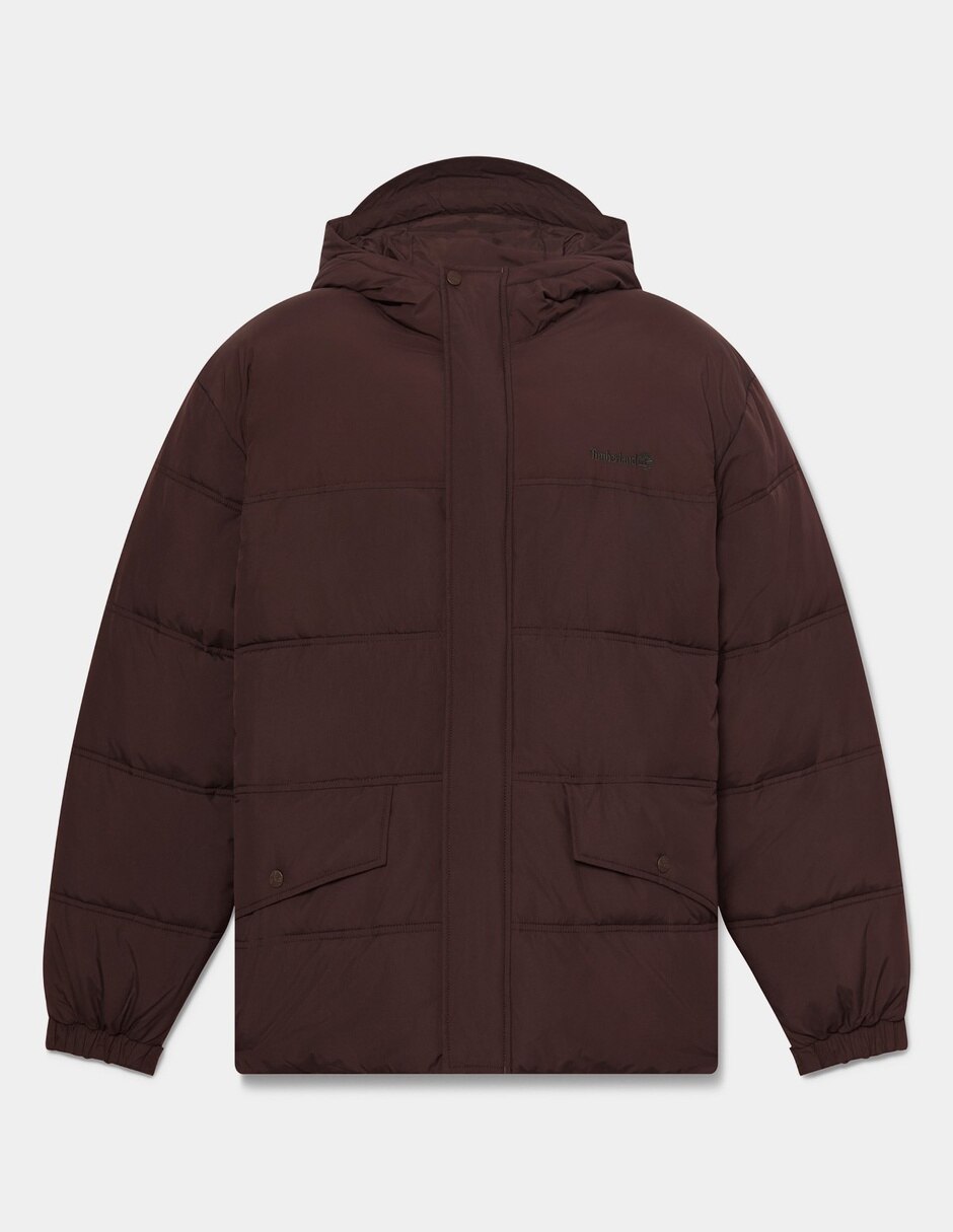 Chamarra Casual Chamarra puffer repelente al agua para hombre Café TBC0YH71C35 No de Nylon Con bolsillos para hombre 5
