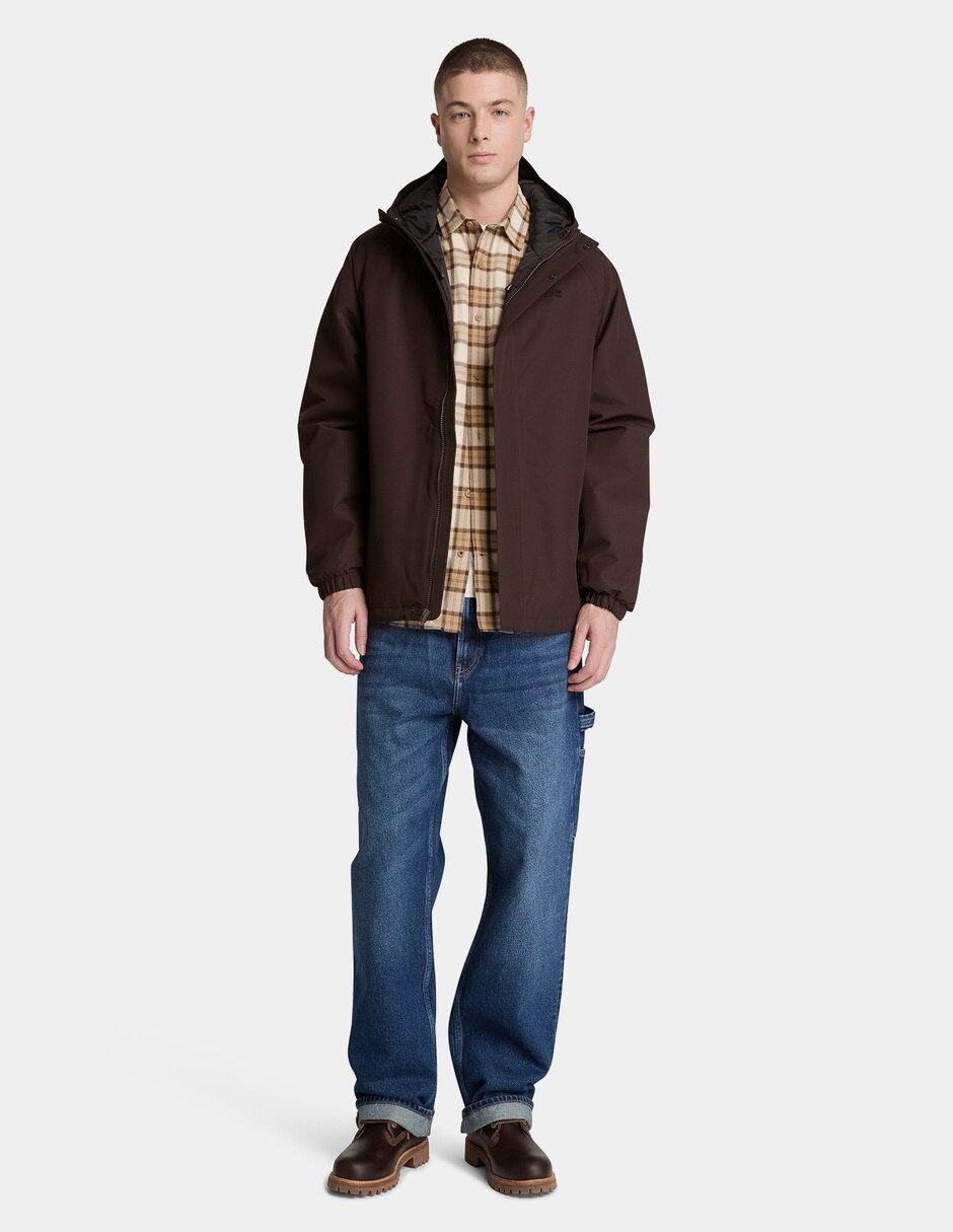 Chamarra Casual Chamarra impermeable y aislante para hombre Café TBC0YH8WC35 No de Poliéster Con bolsillos para hombre 2