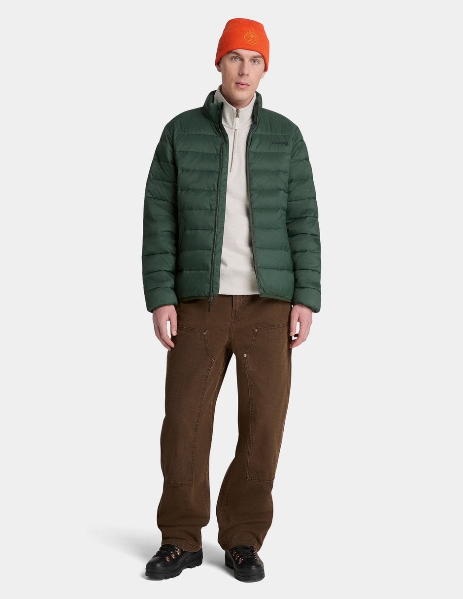 Chamarra Casual Chamarra acolchada ligera para hombre Verde TBC0YH8XU31 No de Nylon Con bolsillos para hombre 2