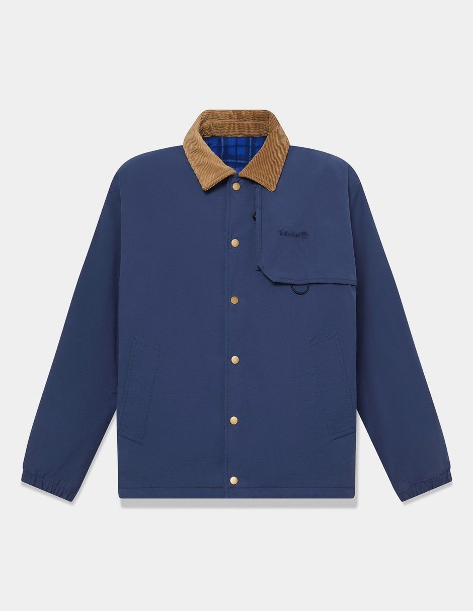 Chamarra Casual Chamarra reversible con forro polar para hombre Azul TBC0YHFDAIH No de Algodón Con bolsillos para hombre 6
