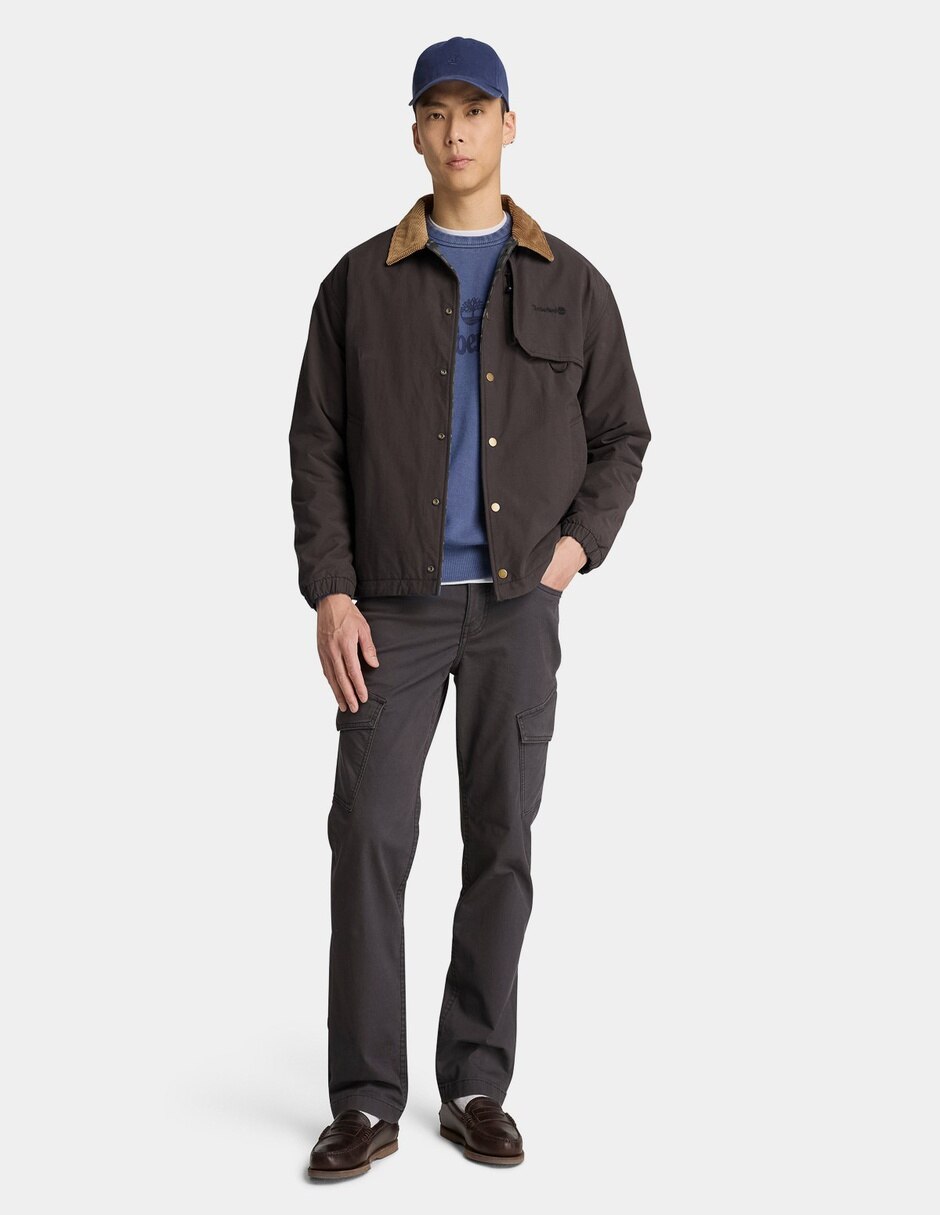 Chamarra Casual Chamarra reversible con forro polar para hombre Negro TBC0YHFDCN1 No de Algodón Con bolsillos para hombre 2