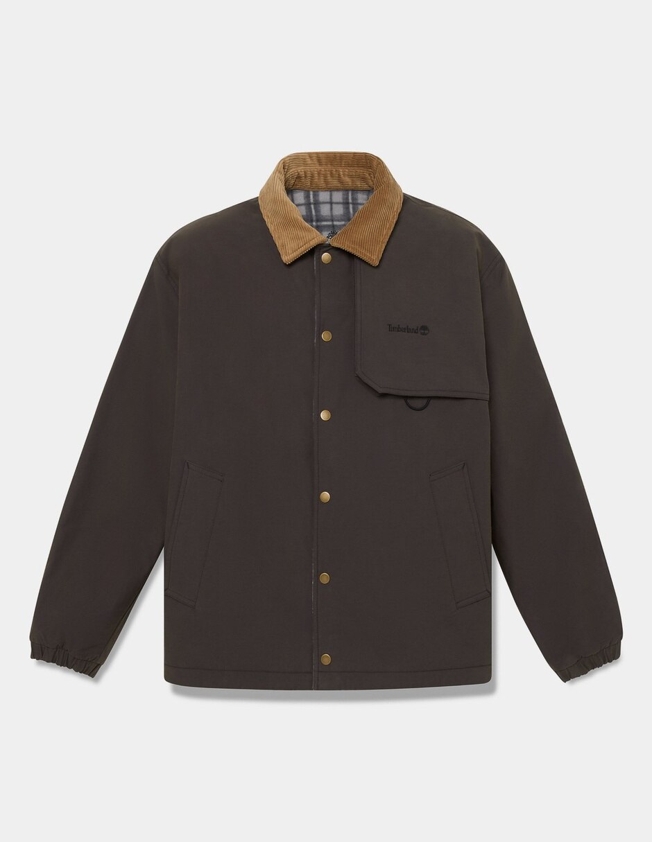 Chamarra Casual Chamarra reversible con forro polar para hombre Negro TBC0YHFDCN1 No de Algodón Con bolsillos para hombre 6