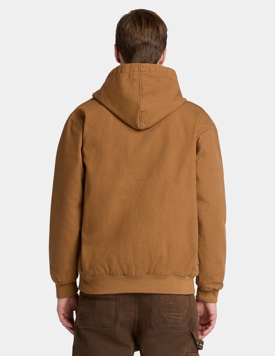 Chamarra Casual Bomber de lona con aislamiento para hombre Amarillo TBC0YH85EH2 Sí de Algodón Con bolsillos para hombre 3