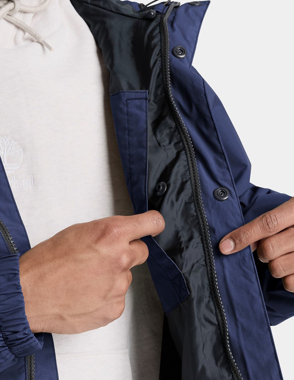 Chamarra Casual Chamarra impermeable Weatherline para hombre Azul TBC0YH6WAIH Sí de Nylon Con bolsillos para hombre 3