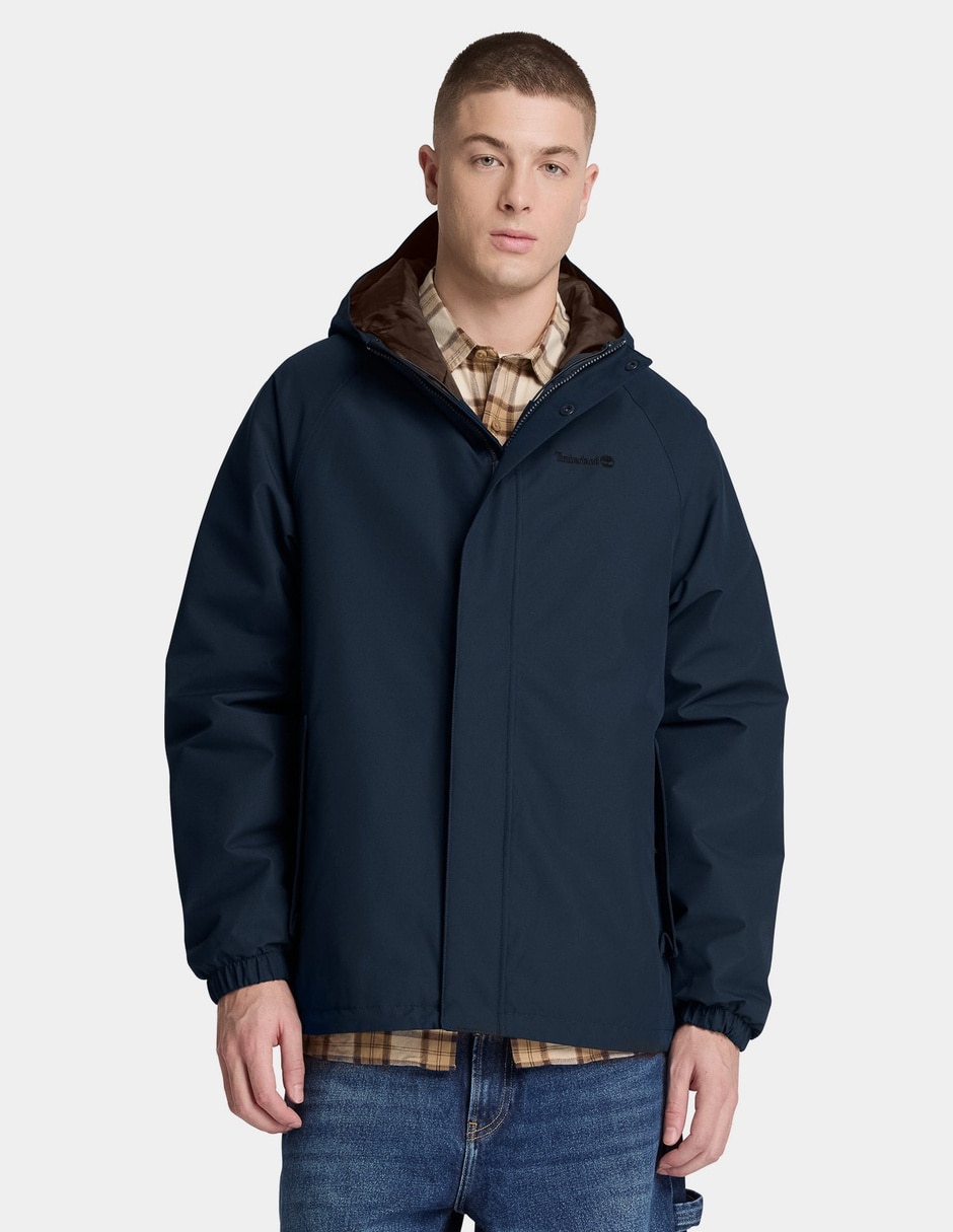 Chamarra casual impermeable con bolsillos para hombre Chamarra casual impermeable con bolsillos para hombre