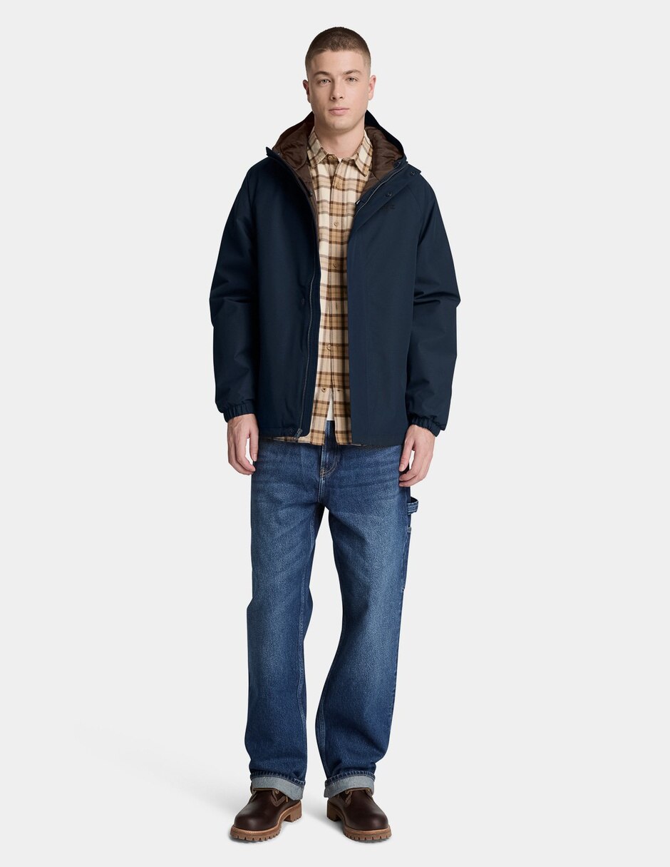 Chamarra Casual Chamarra impermeable y aislante para hombre Azul TBC0YH8W433 Sí de Poliéster Con bolsillos para hombre 2
