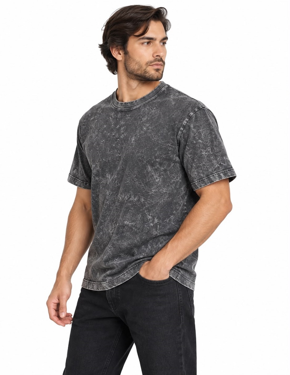 Playera cuello redondo para hombre 2