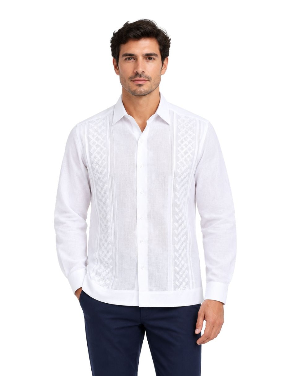 Guayabera manga Larga para Hombre Guayabera manga Larga para Hombre