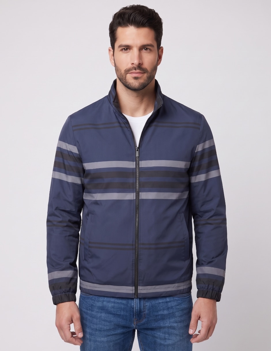 Chamarra Casual No de Vinipiel Con bolsillos para hombre Chamarra Casual No de Vinipiel Con bolsillos para hombre