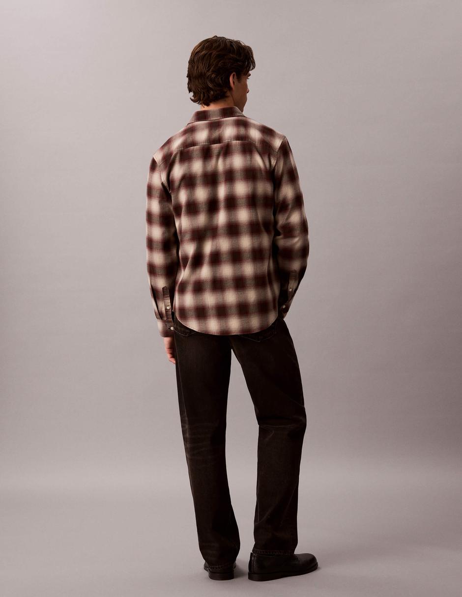 Camisa casual manga larga para hombre 3