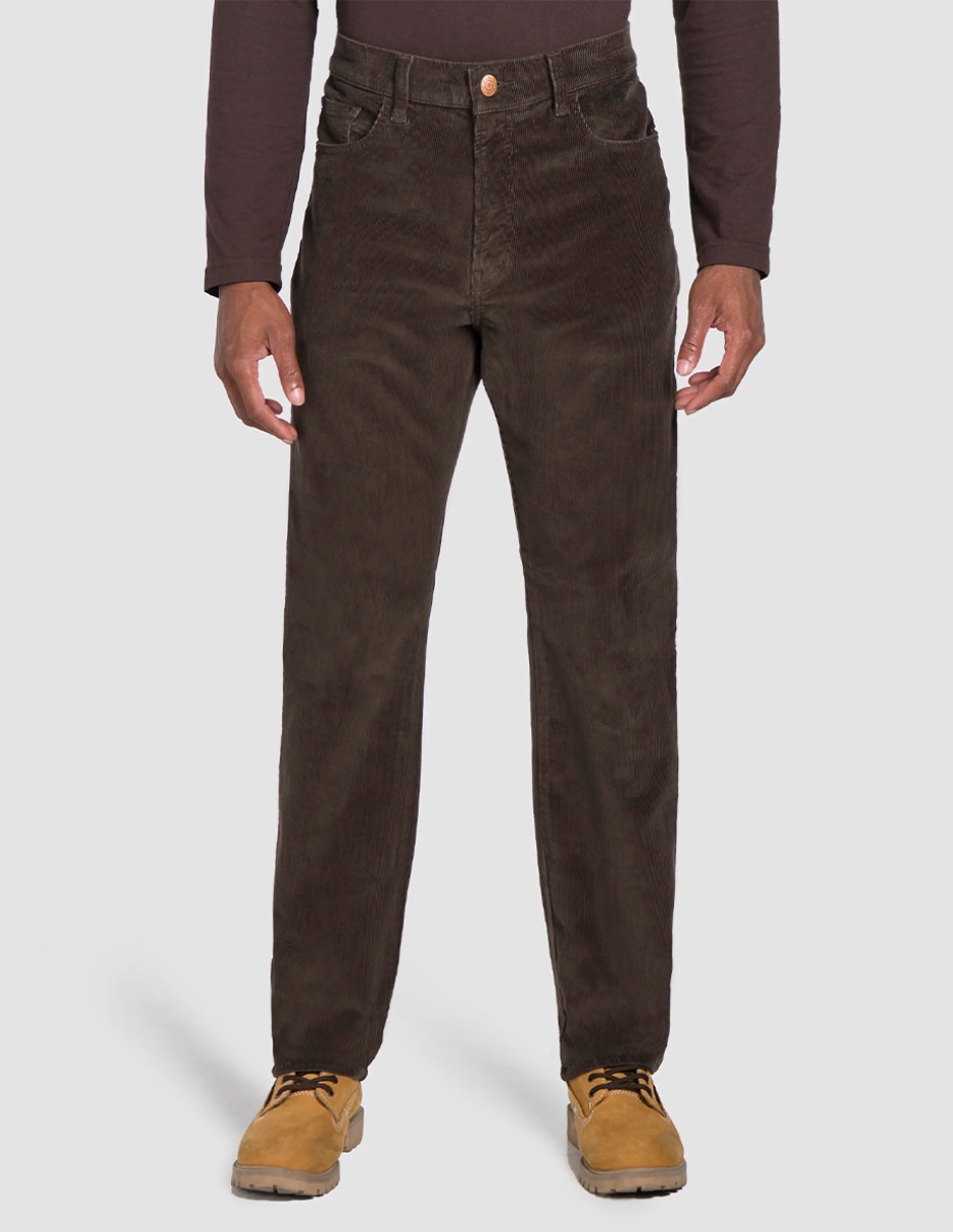 Pantalón casual regular recto para hombre Pantalón casual regular recto para hombre
