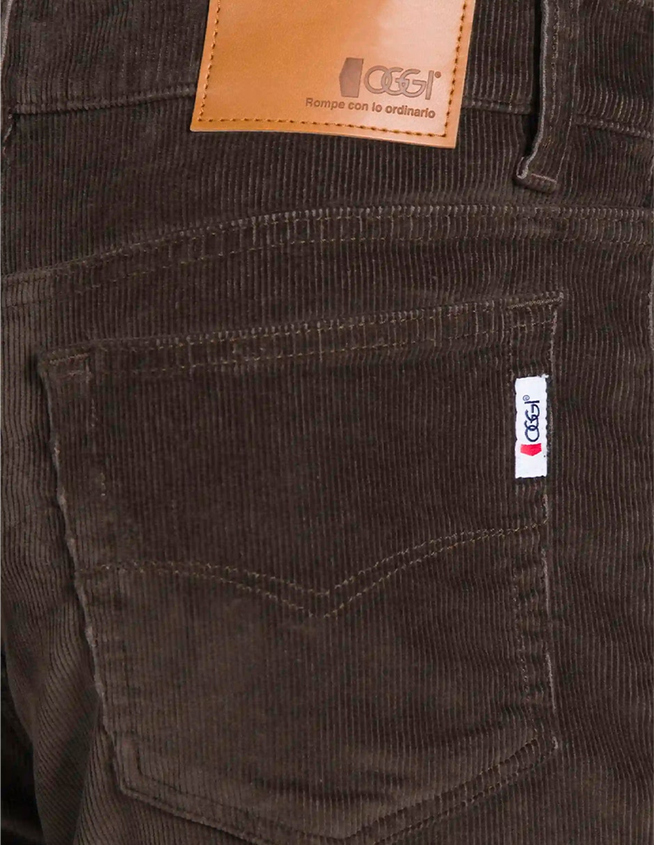Pantalón casual regular recto para hombre 3