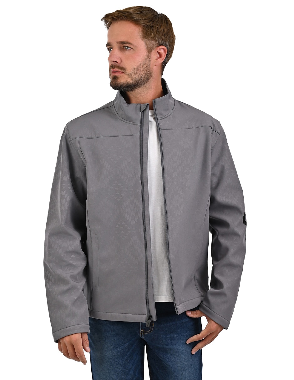 Chamarra casual con bolsillos para hombre Chamarra casual con bolsillos para hombre
